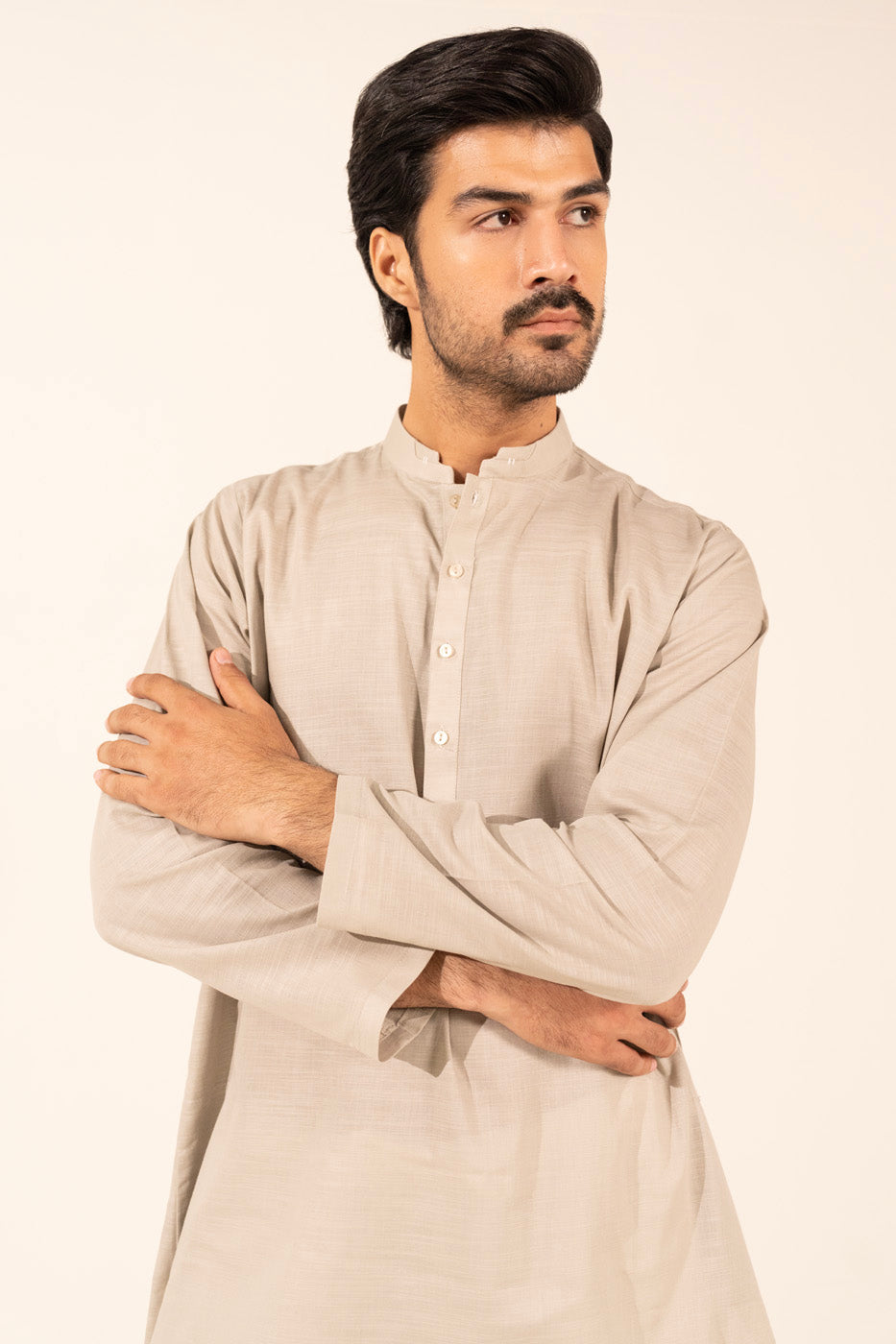 Dyed Khaddar Kurta