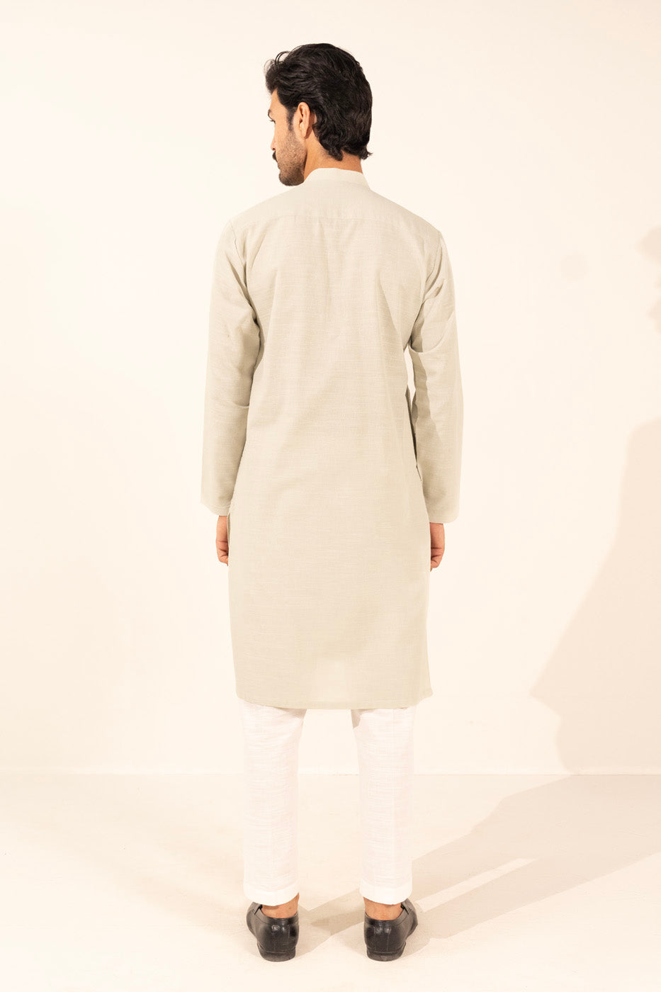 Dyed Khaddar Kurta