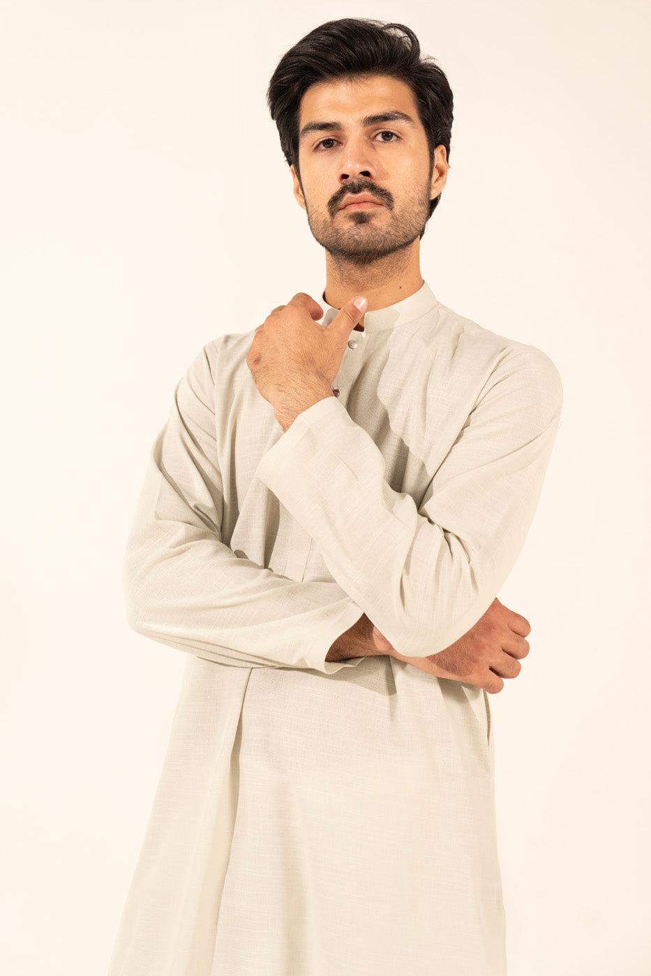 Dyed Khaddar Kurta