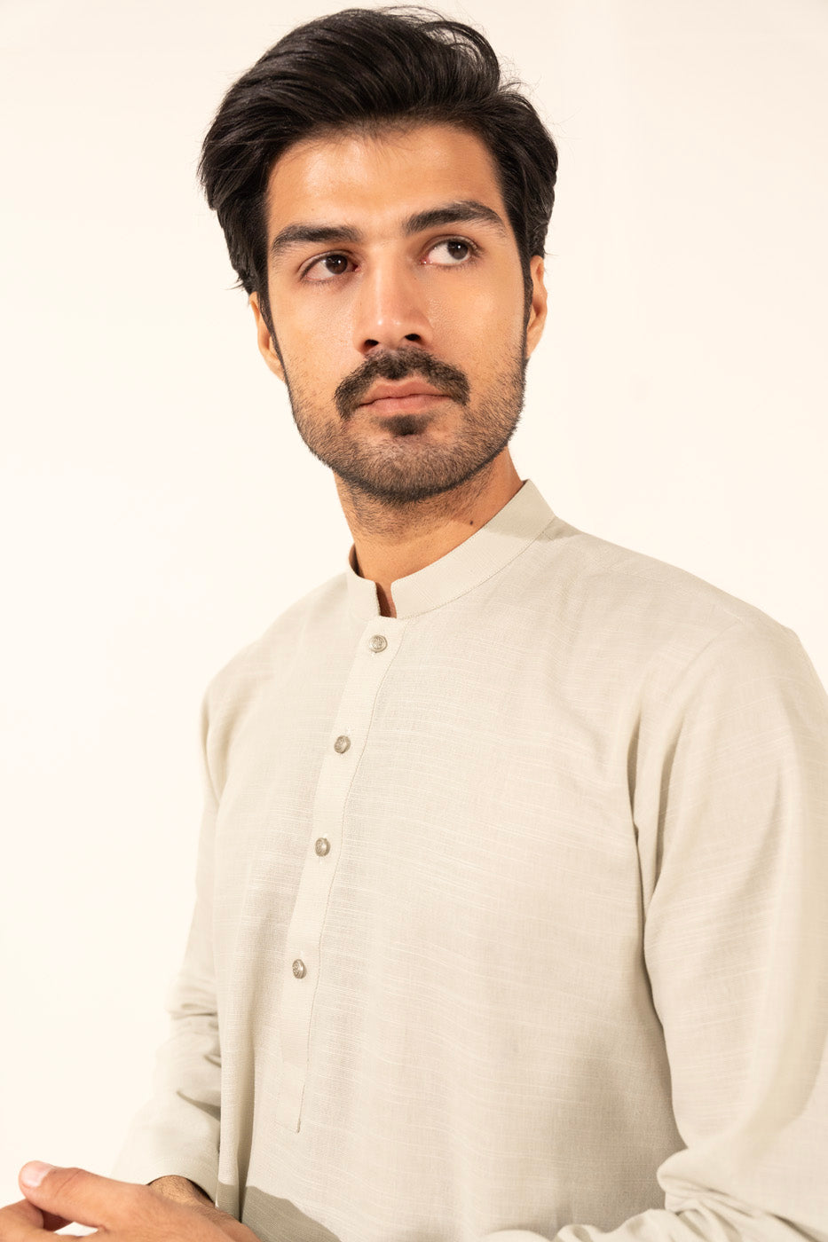 Dyed Khaddar Kurta