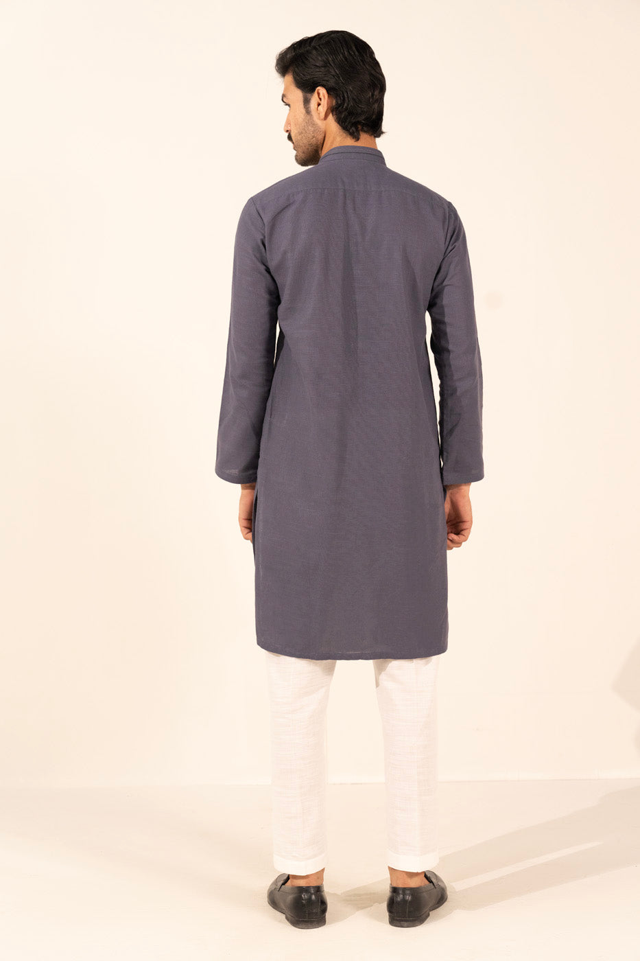 Dyed Khaddar Kurta