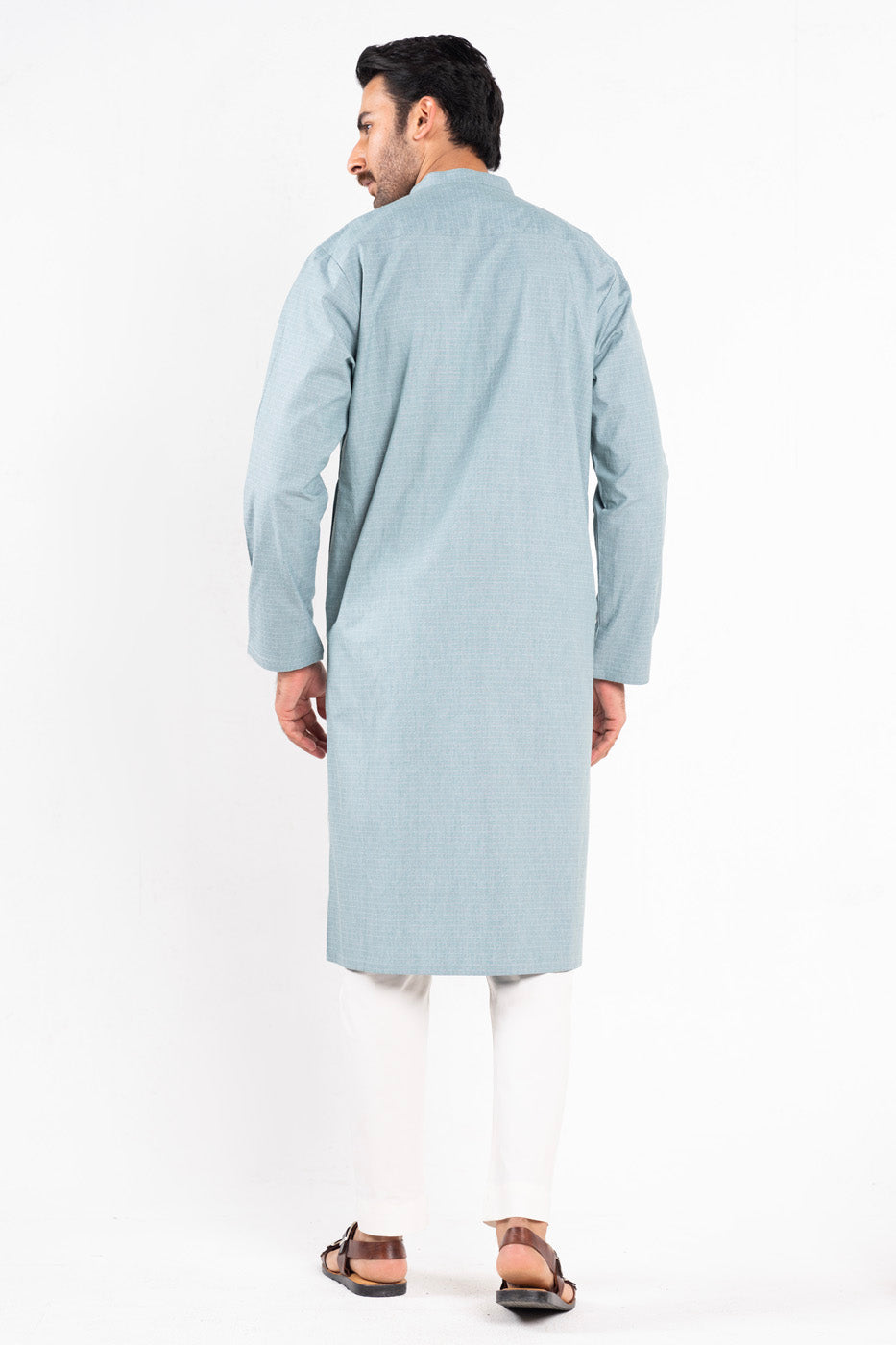 Dyed Blended Kurta