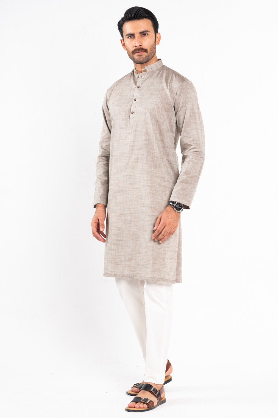 Dyed Shamrey Kurta