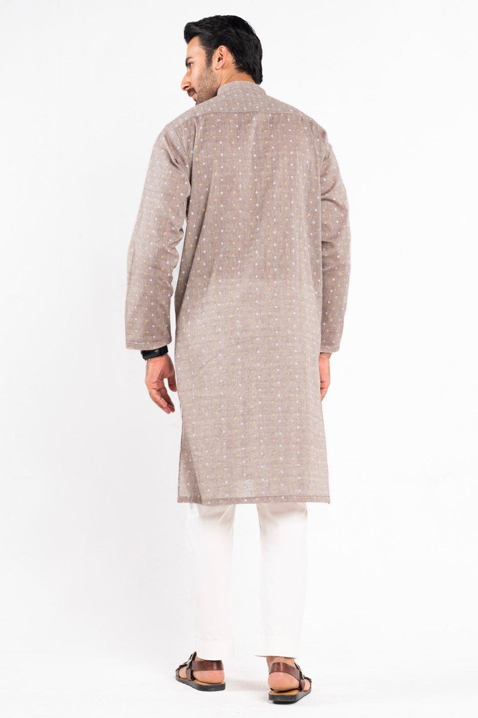 Dyed Blended Kurta