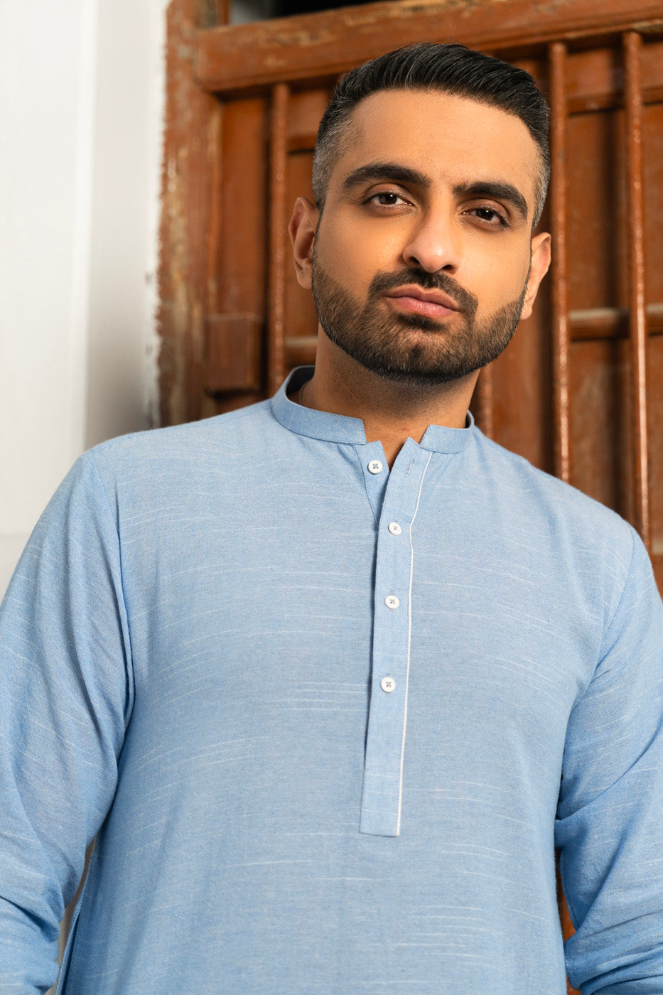 Dyed Blended Kurta