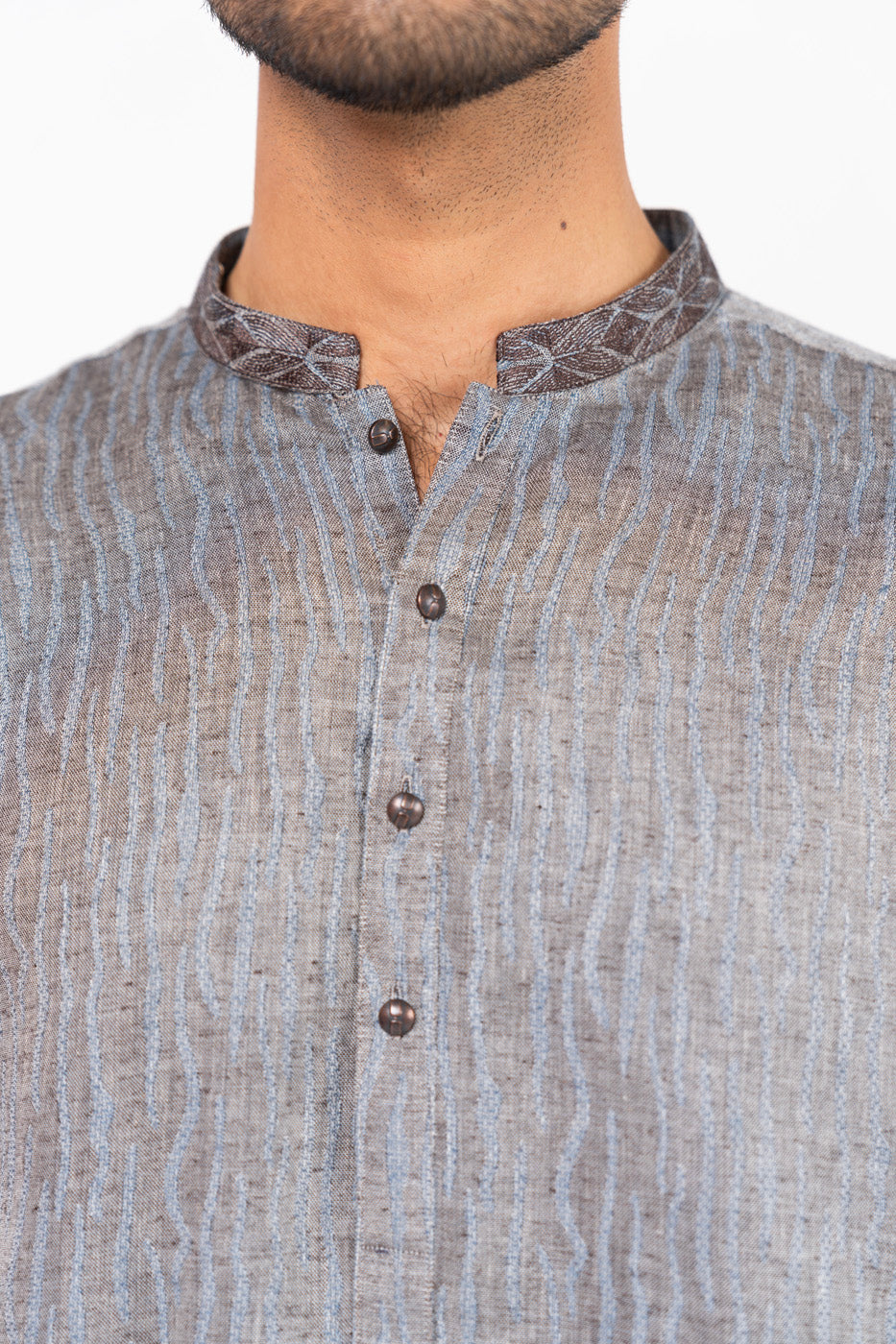 Dyed Blended Kurta