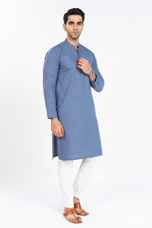 Dyed Blended Kurta