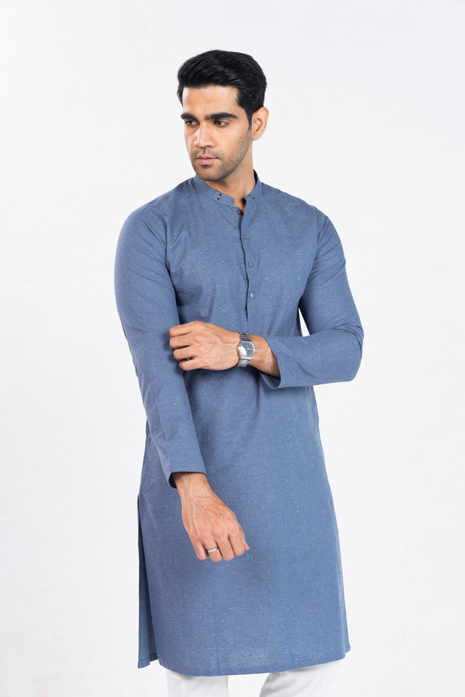 Dyed Blended Kurta