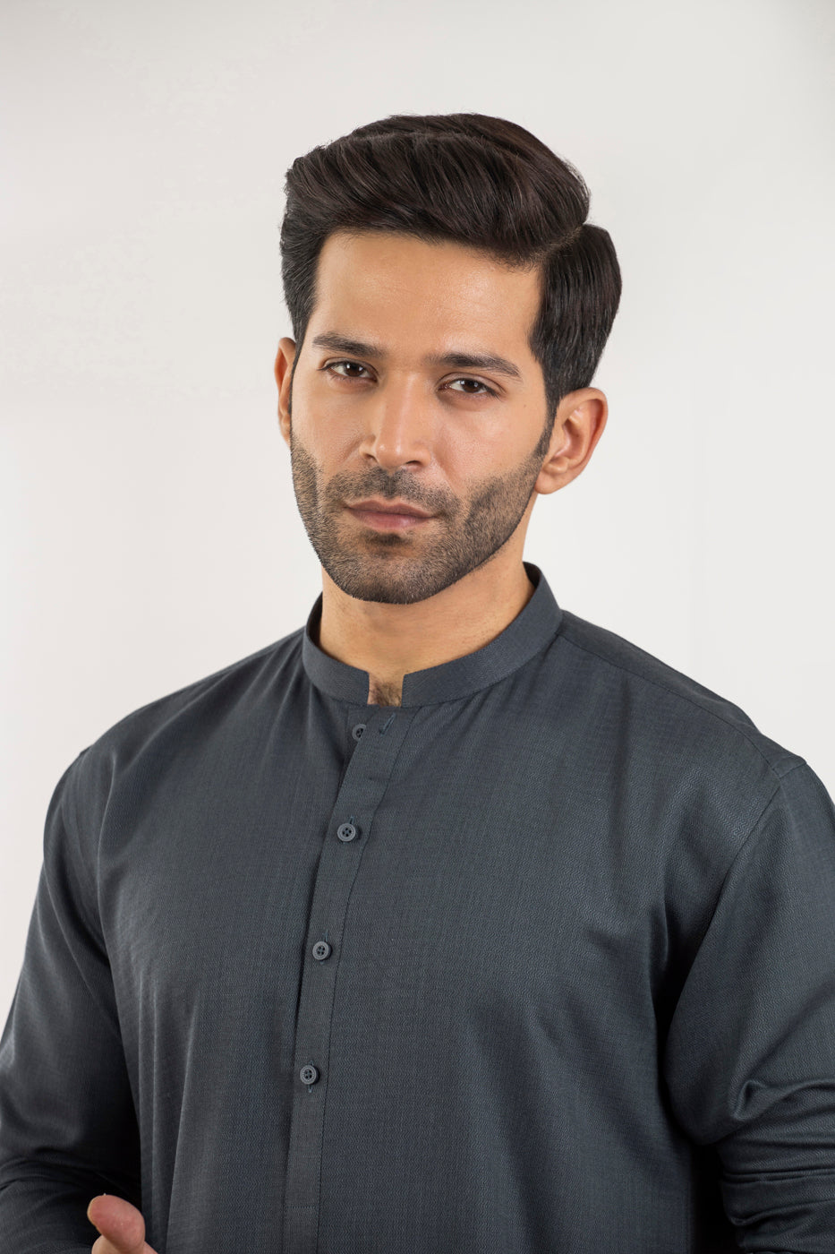 Dyed Blended Kameez Trouser