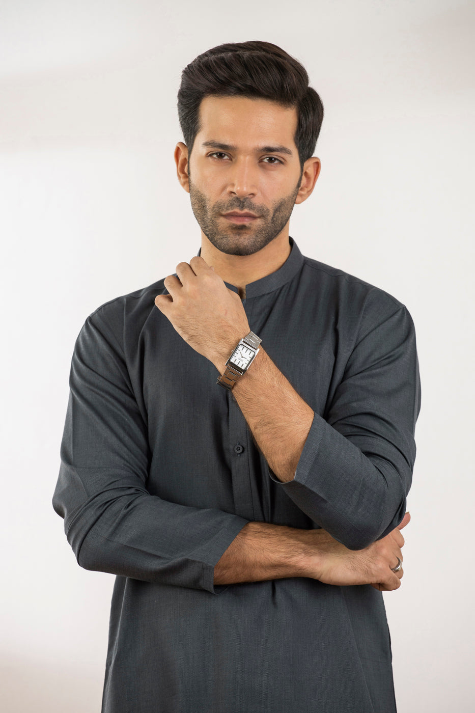 Dyed Blended Kameez Trouser