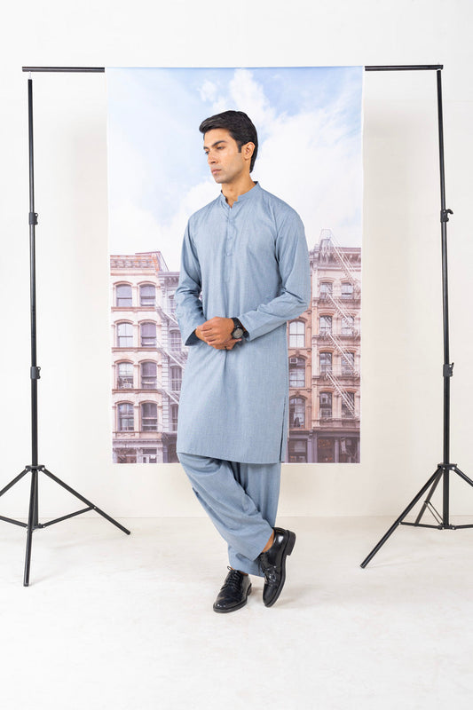 Dyed Blended Kurta Shalwar