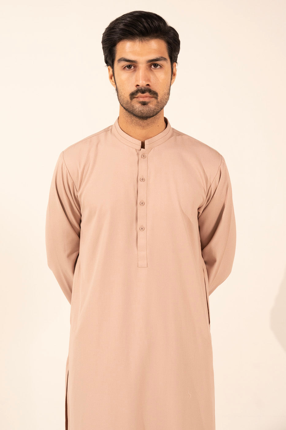 Dyed Embroidered Shahsawar Shalwar Kameez