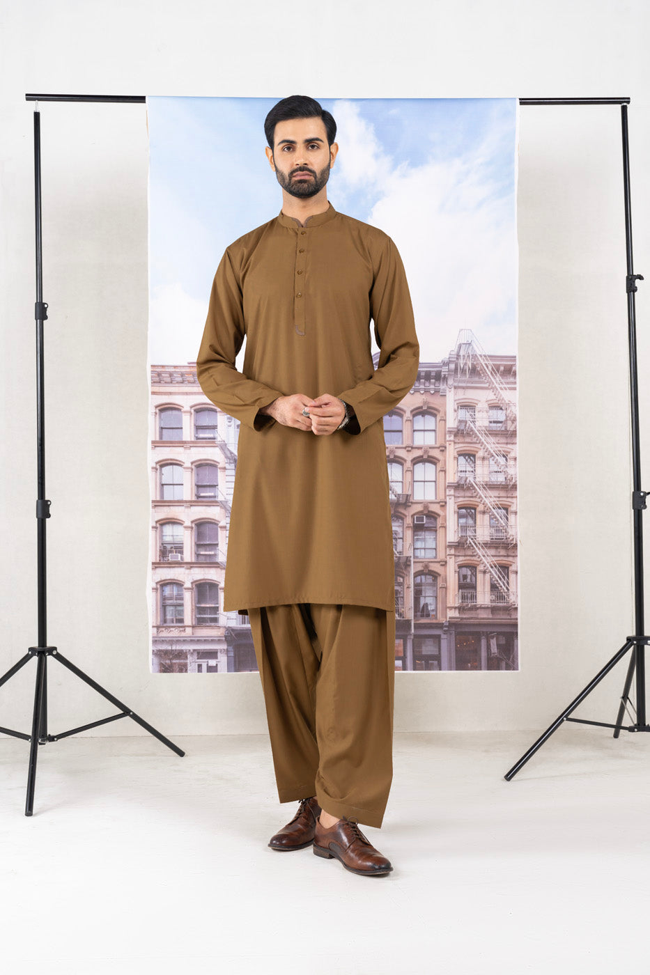 Dyed Blended Kurta Shalwar