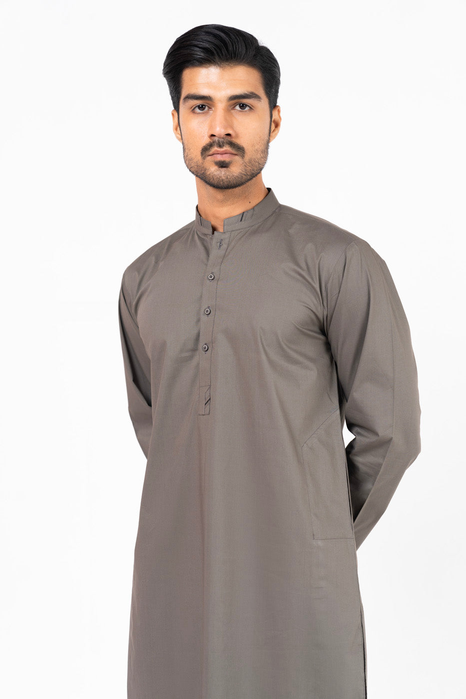 Dyed Shahsawar Latha Kurta Trouser