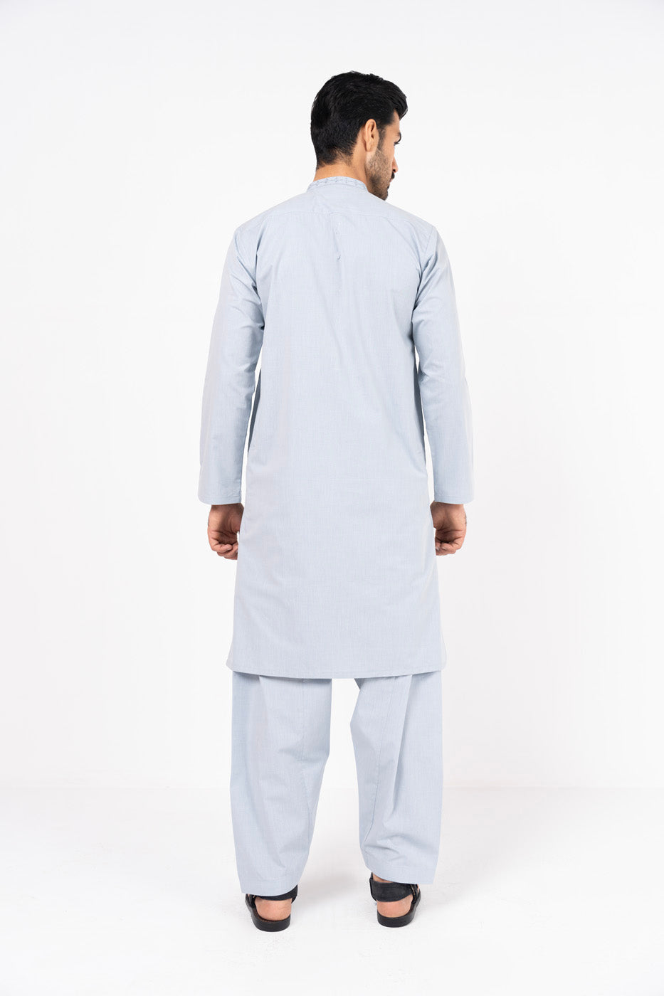 Dyed Embroidered Shamrey Shalwar Kameez