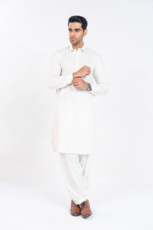 Dyed Blended Shalwar Kameez