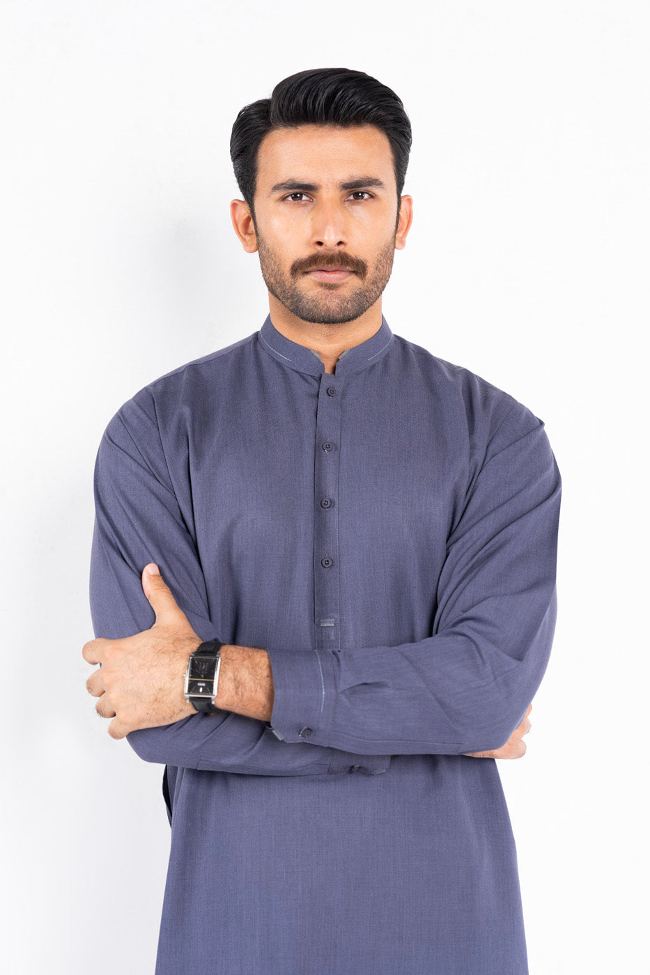 Dyed Blended Kameez Trouser