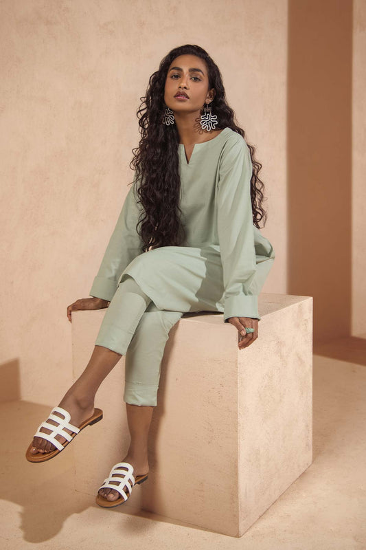 2 Pc Dyed Cambric Outfit
