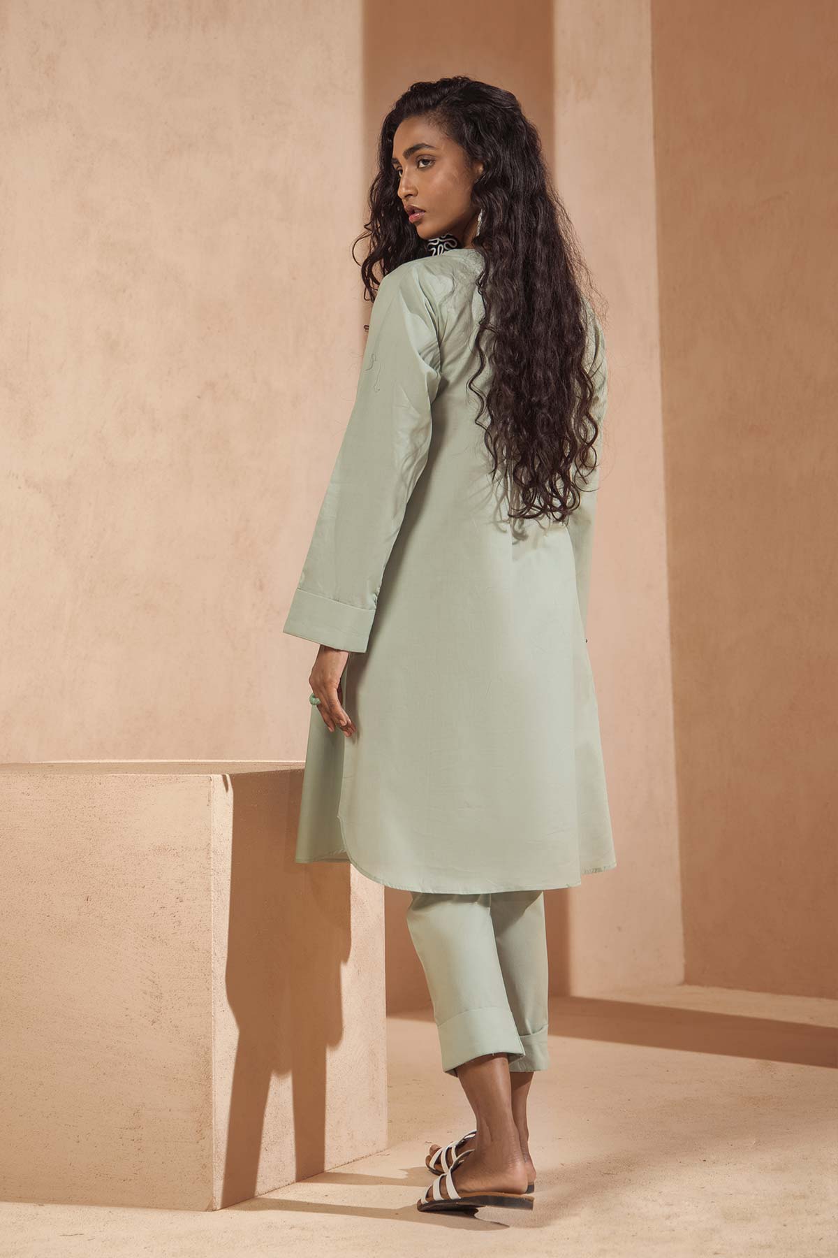 2 Pc Dyed Cambric Outfit
