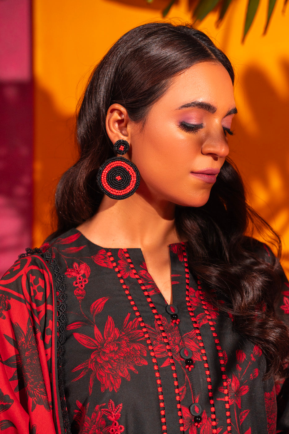 3 Pc Embroidered Poly Lawn Suit With Poly Lawn Dupatta