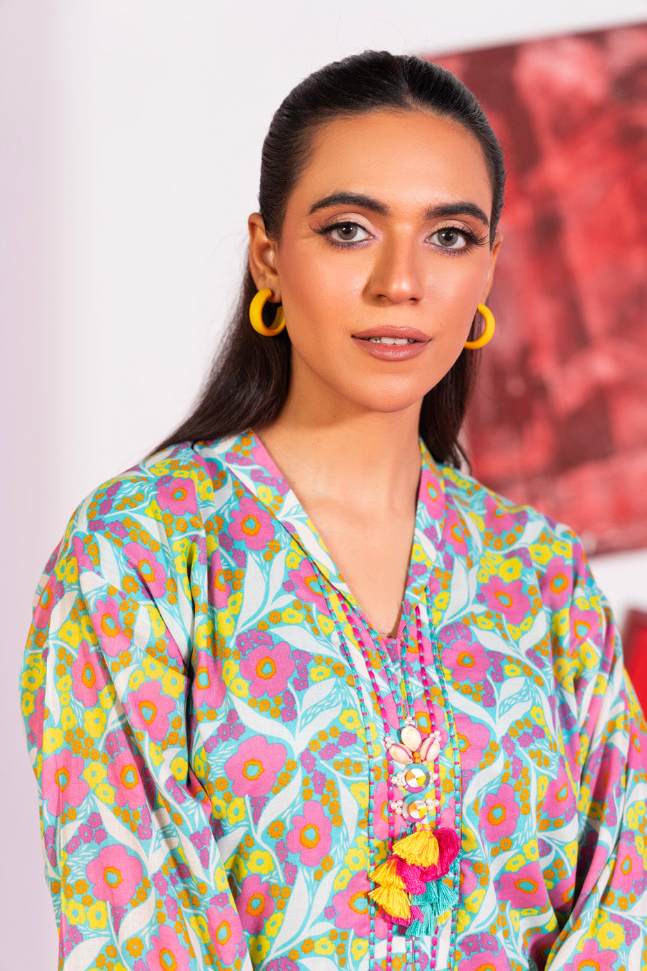 1 Pc Printed Lawn Shirt