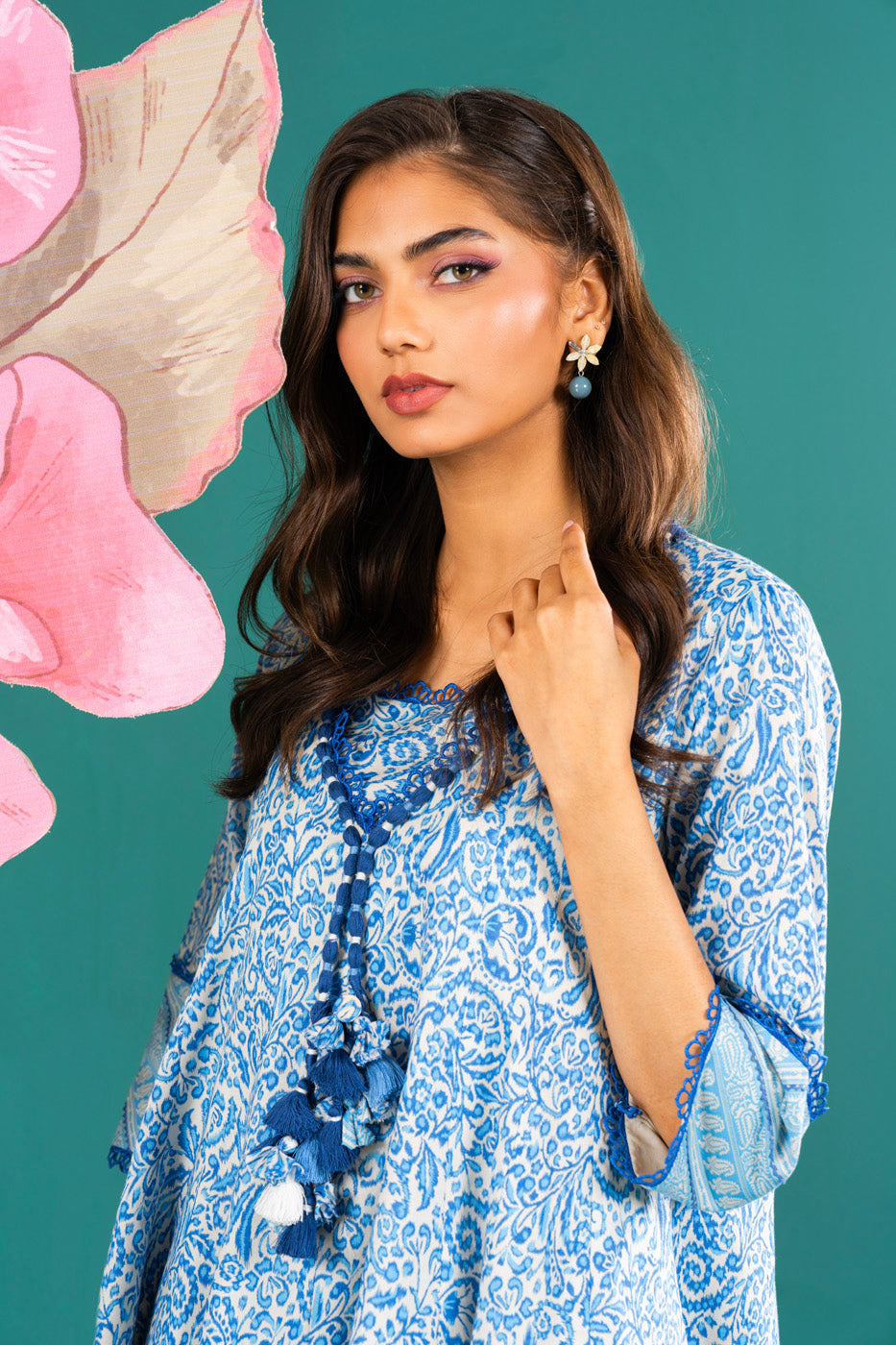 1 Pc Printed Lawn Shirt