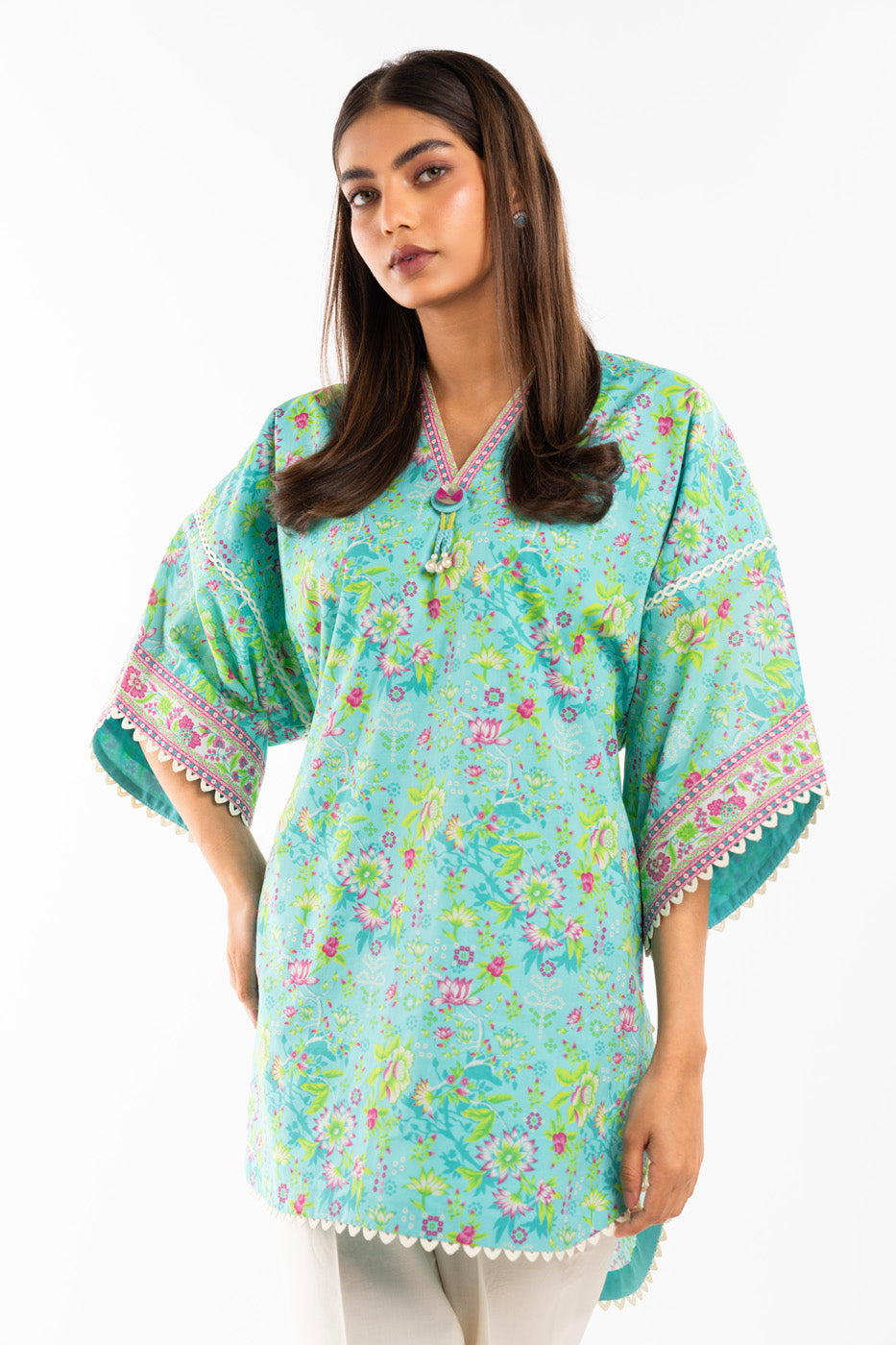 1 Pc Printed Lawn Shirt