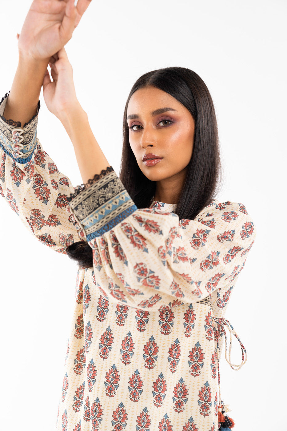 1 Pc Printed Lawn Shirt