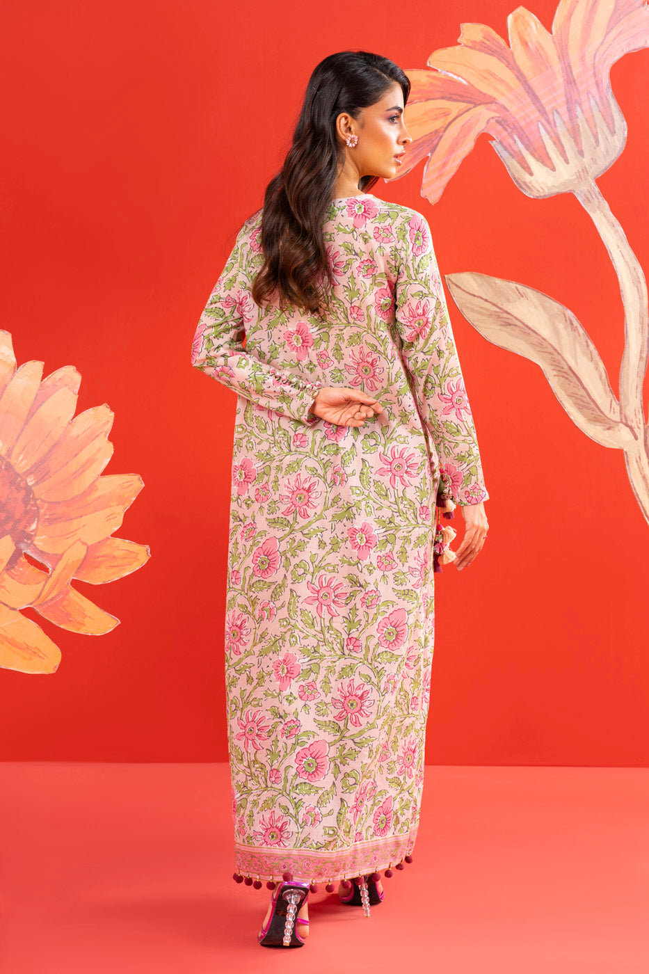 1 Pc Printed Lawn Shirt