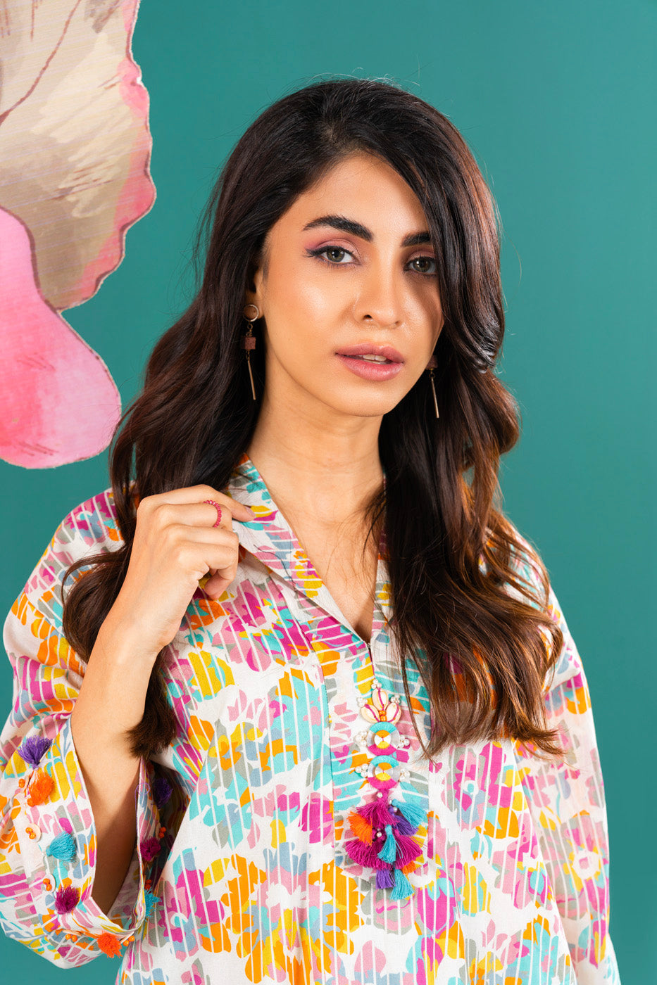 1 Pc Printed Lawn Shirt