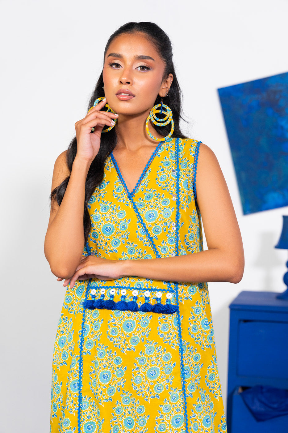 1 Pc Printed Lawn Shirt