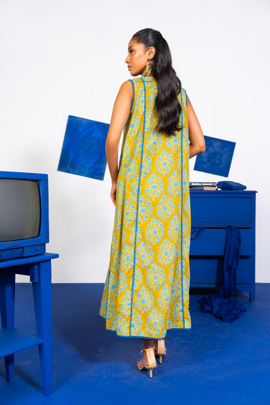 1 Pc Printed Lawn Shirt