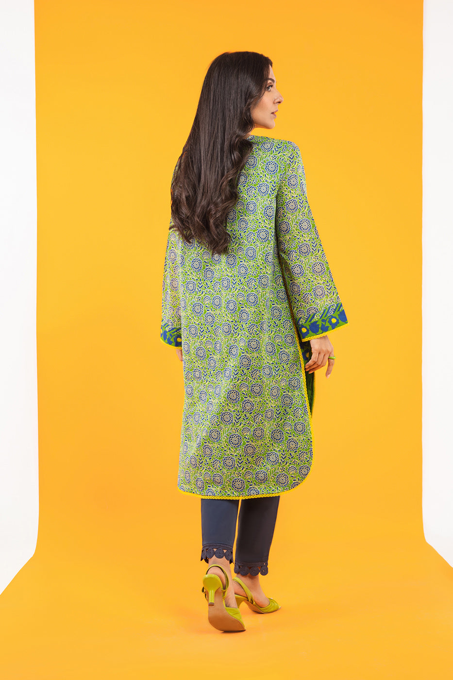 1 Pc Printed Lawn Shirt
