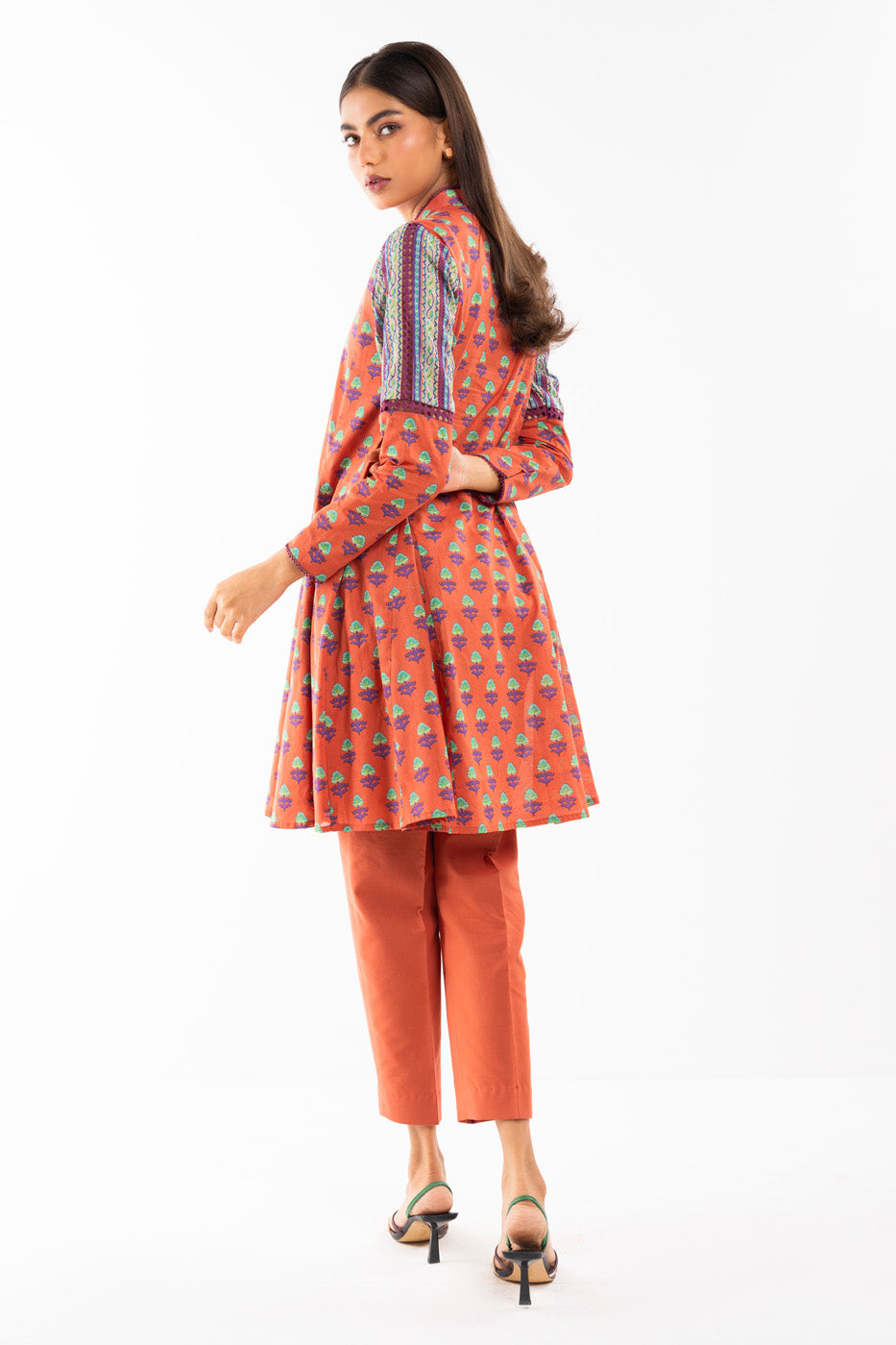 1 Pc Printed Lawn Shirt