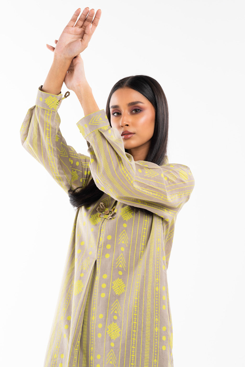 1 Pc Printed Lawn Shirt