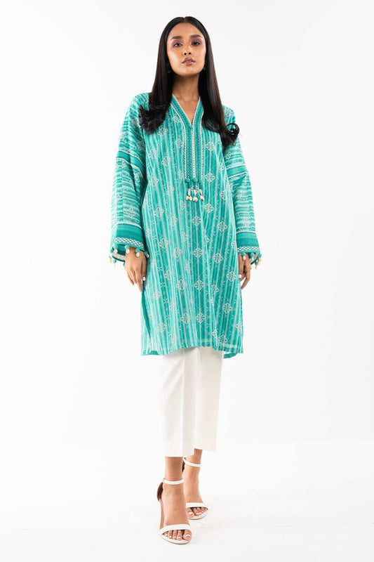 1 Pc Printed Lawn Shirt
