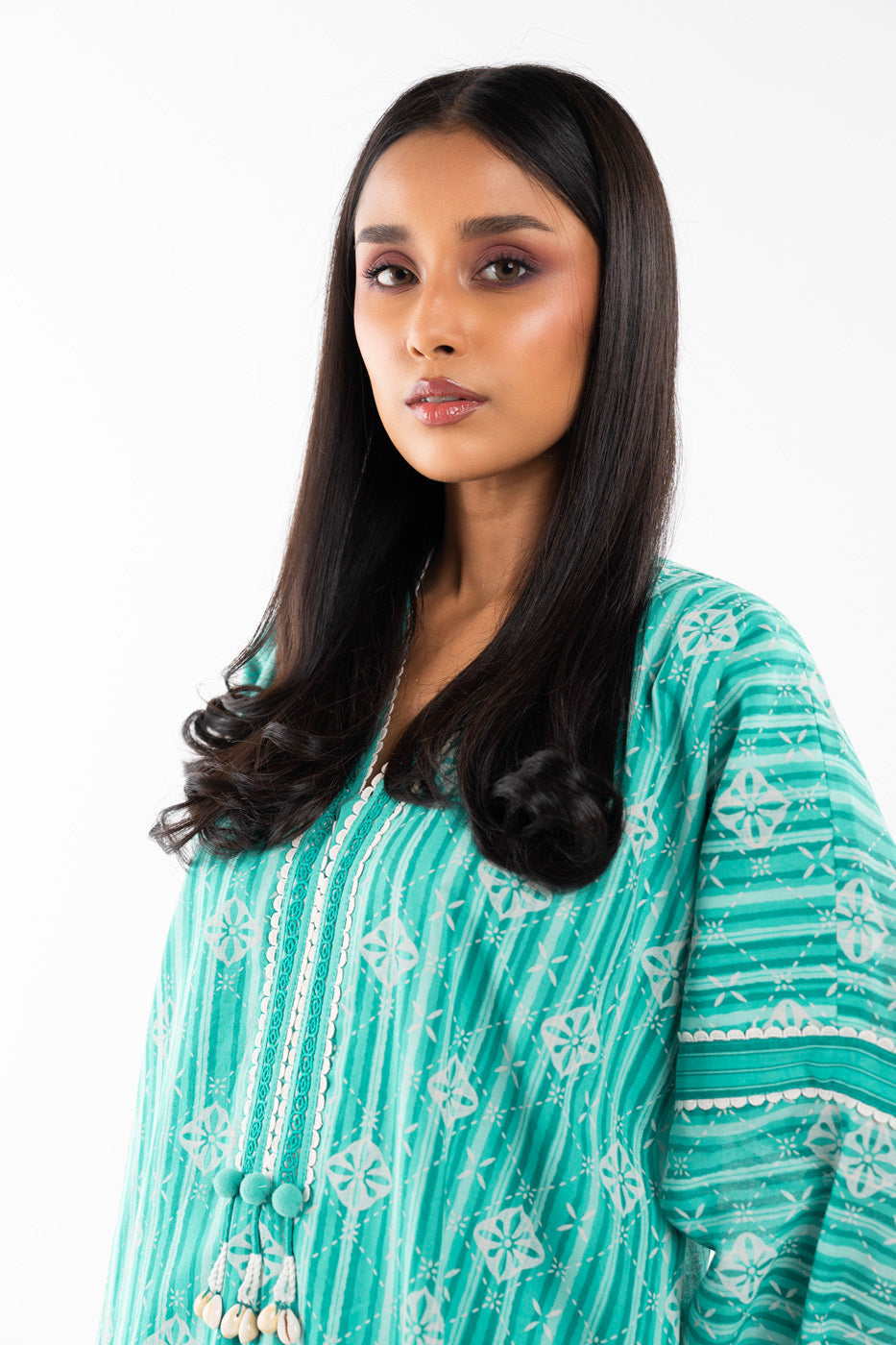 1 Pc Printed Lawn Shirt