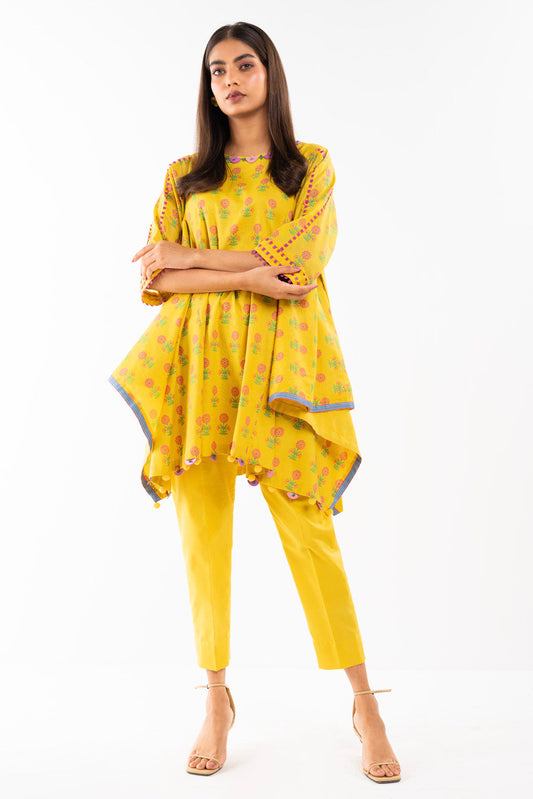 1 Pc Printed Lawn Shirt