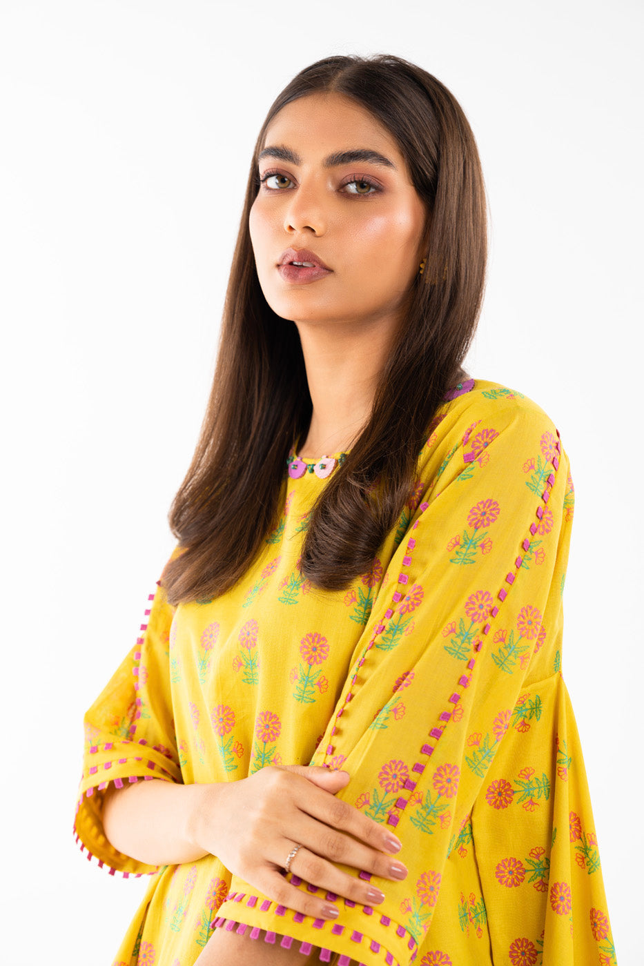 1 Pc Printed Lawn Shirt
