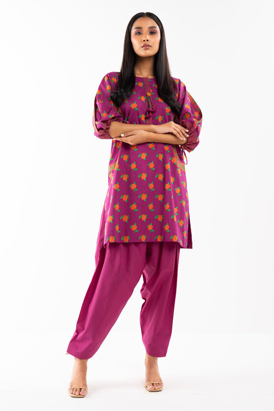 1 Pc Printed Lawn Shirt