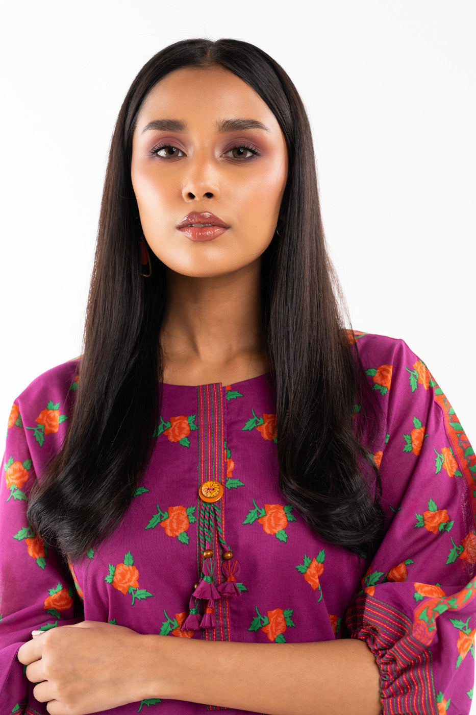 1 Pc Printed Lawn Shirt