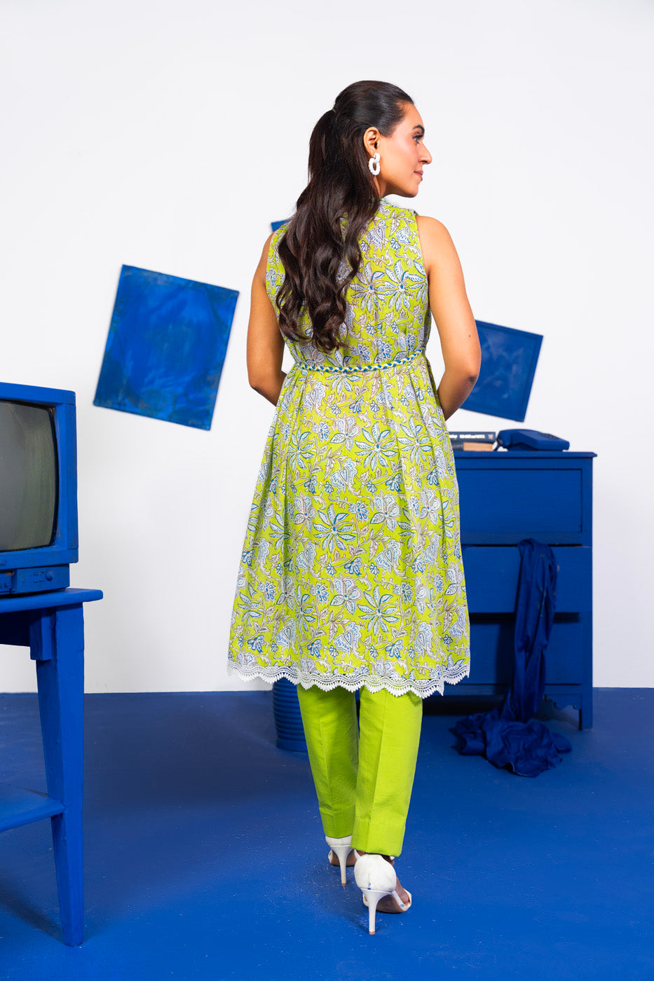 1 Pc Printed Lawn Shirt