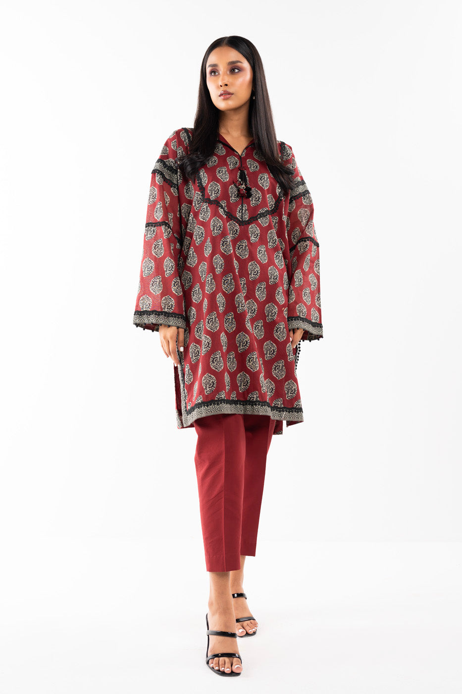 1 Pc Printed Lawn Shirt