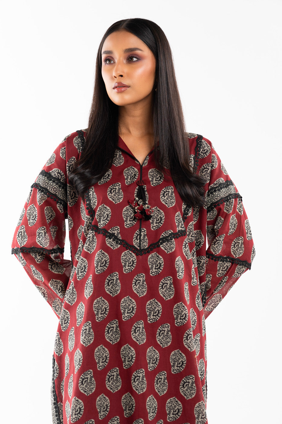 1 Pc Printed Lawn Shirt