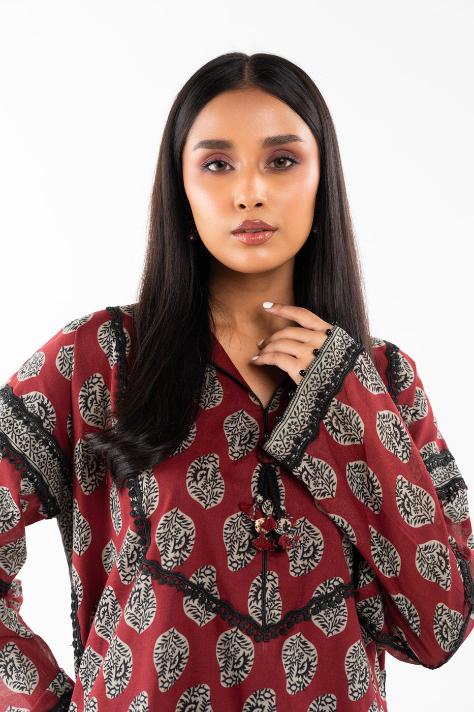 1 Pc Printed Lawn Shirt