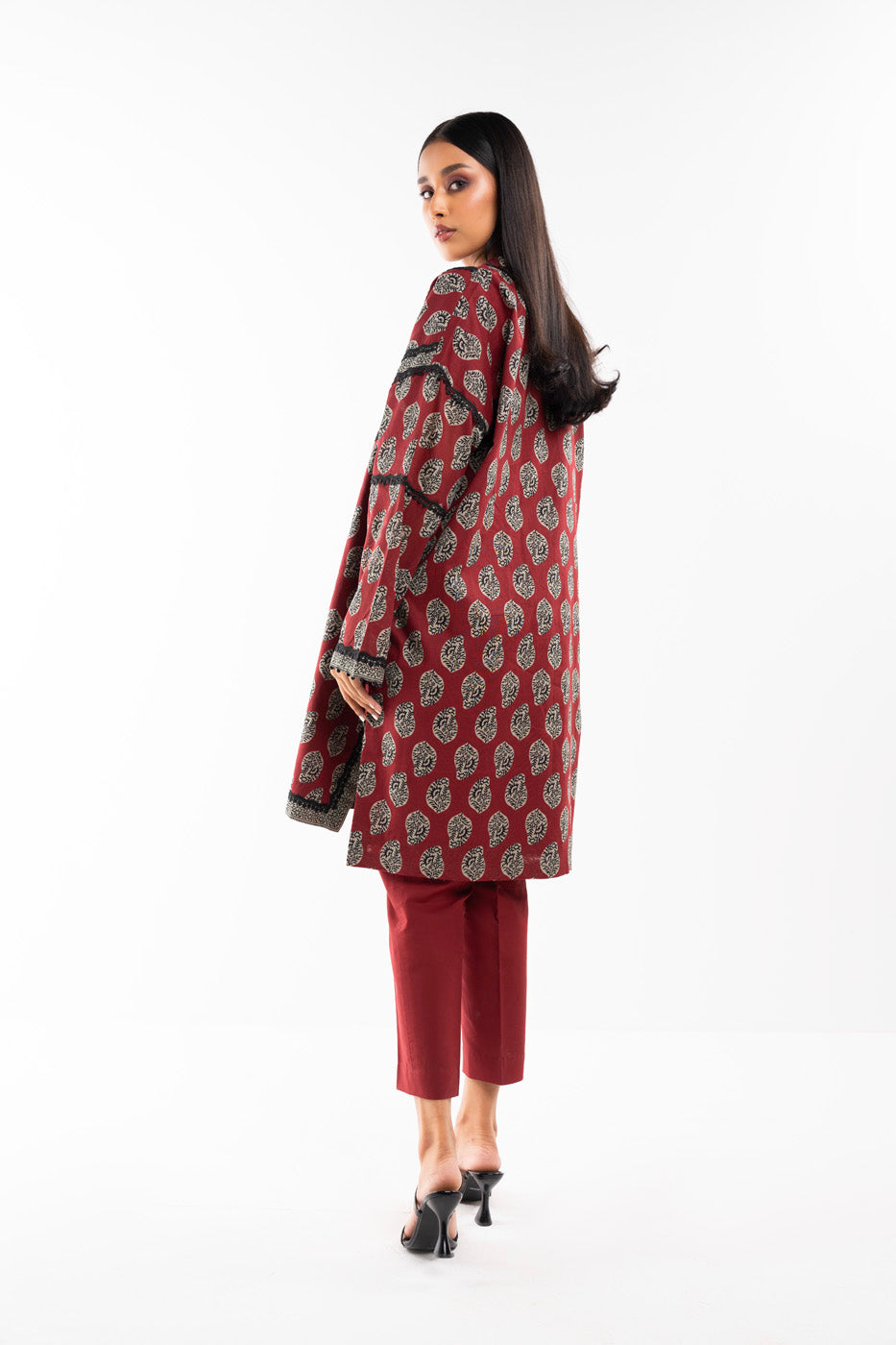 1 Pc Printed Lawn Shirt