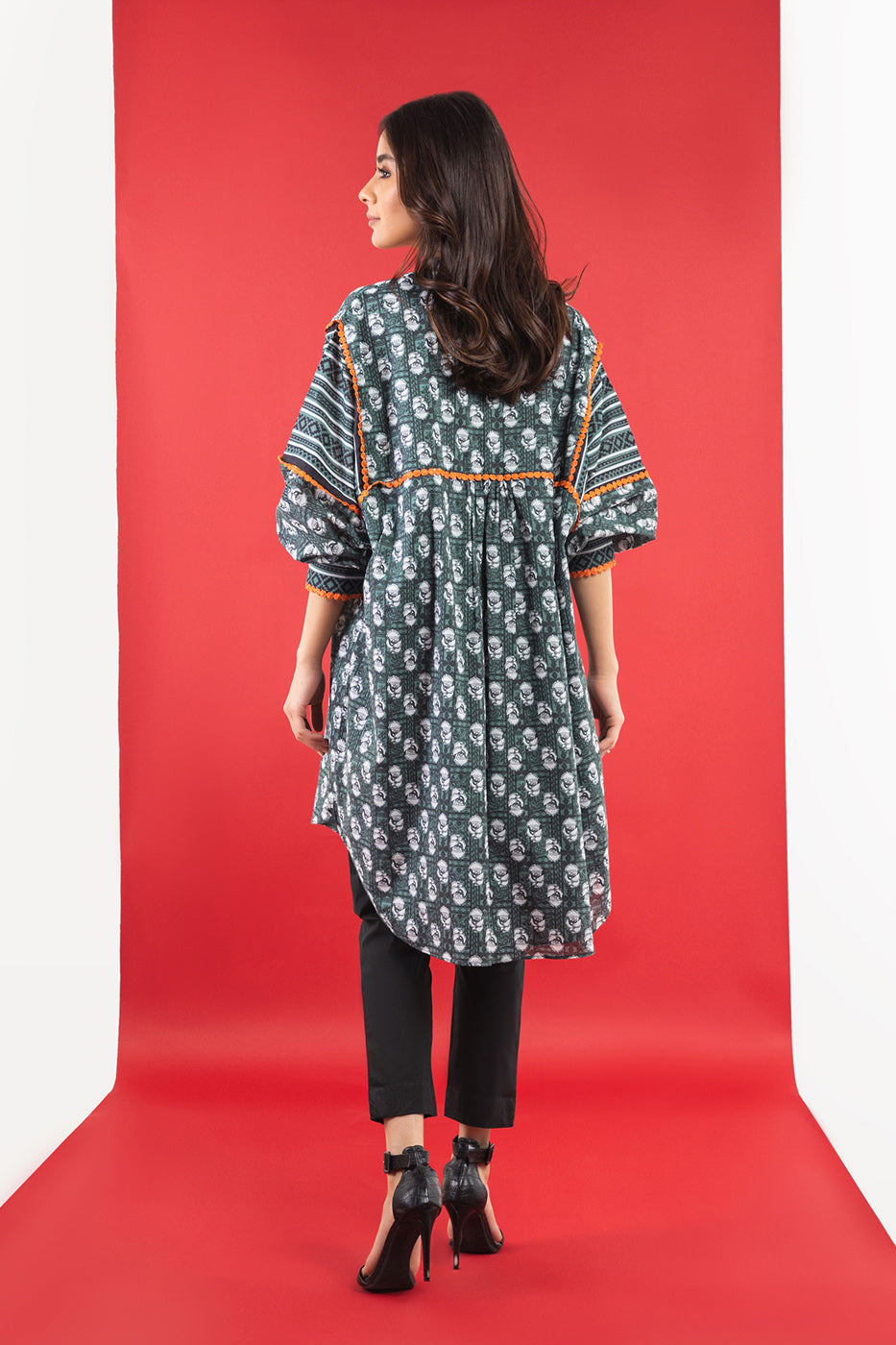 1 Pc Printed Lawn Shirt