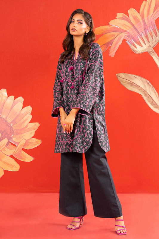 1 Pc Printed Lawn Shirt