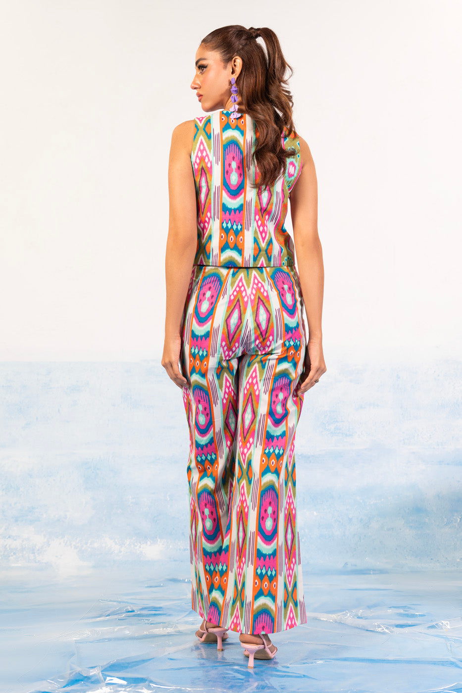 1 Pc Printed Silver Lawn Shirt