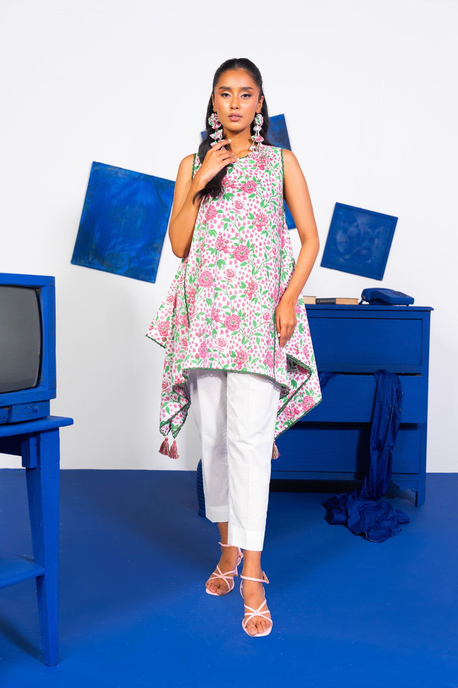 1 Pc Printed Lawn Shirt